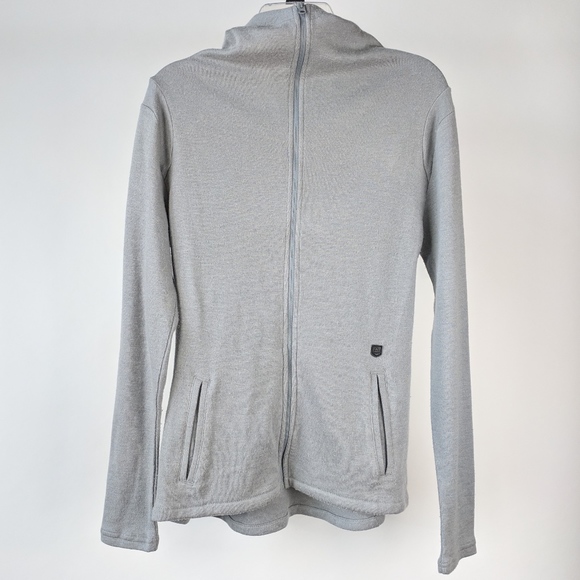 Burton | Monument Heather Negani Wool Blend Hoodie - Picture 2 of 6